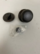 Kwikset 966H-11P.UNIV Hancock Knob Single Cylinder Interior Pack with Round Rose for Handlesets - Venetian Bronze