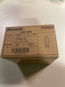 Bulbrite LED Filament, 1.8 Watt Dimmable T5 Light Bulb, Clear Finish, GY6.35 Base, 3000K, 140 Lumens, 4PK