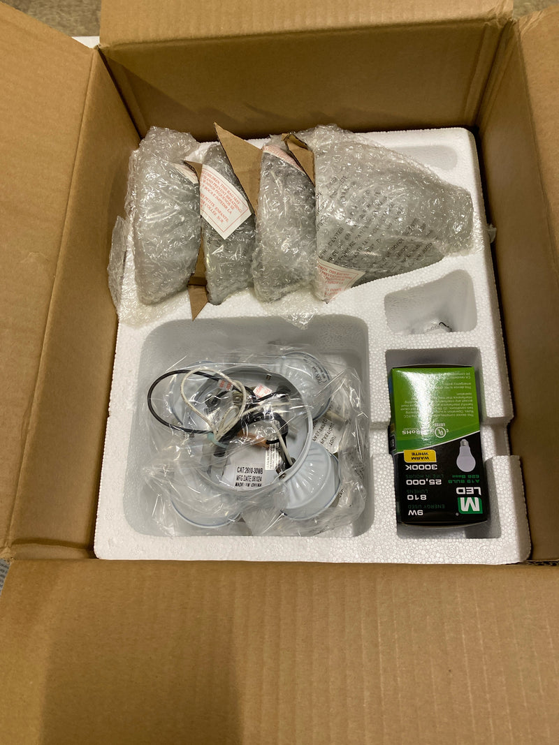 Progress Lighting P2610-30WB AirPro Ceiling -Light kit, White