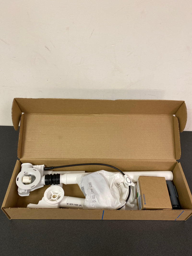 Geberit PushControl 24 in. Plastic Push-Pull Drain in Polished Chrome