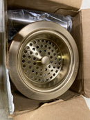 KOHLER K-8801-BV Duostrainer Sink Strainer, Vibrant Brushed Bronze,1.5"
