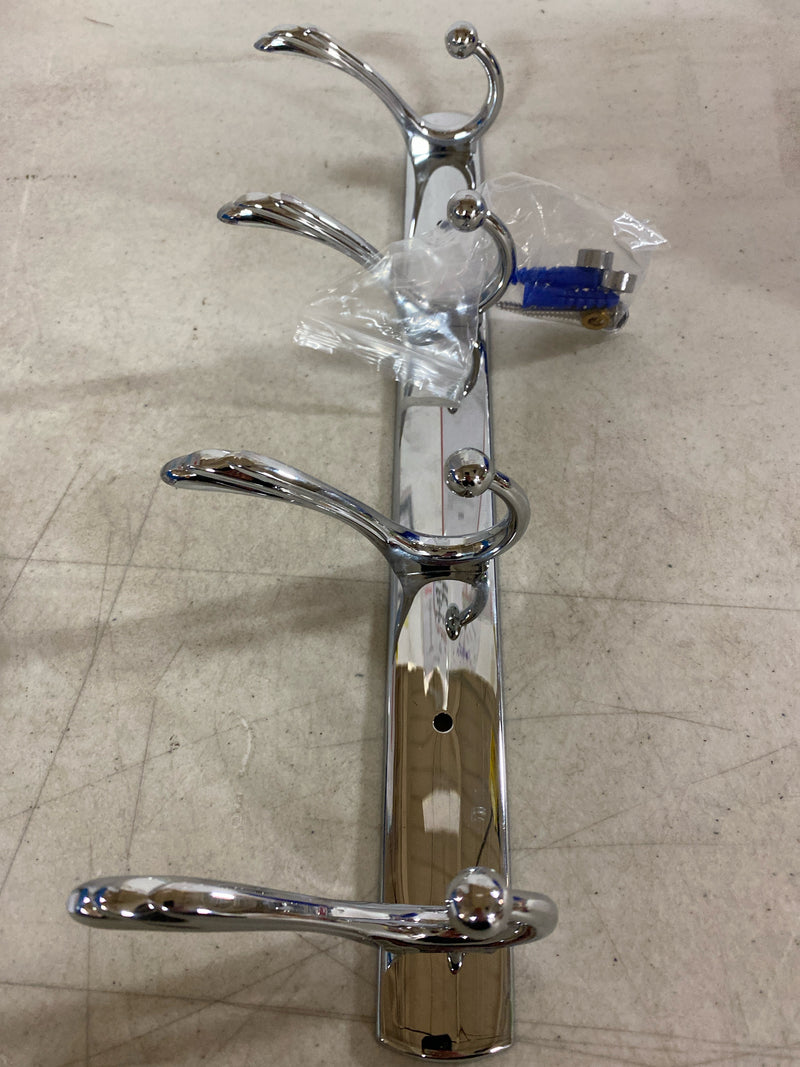 MODONA Four Pronged Robe & Towel Hook - Polished Chrome