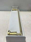 Pfister Contempra Brushed Gold 18 inch Towel Bar BTBNC1BG