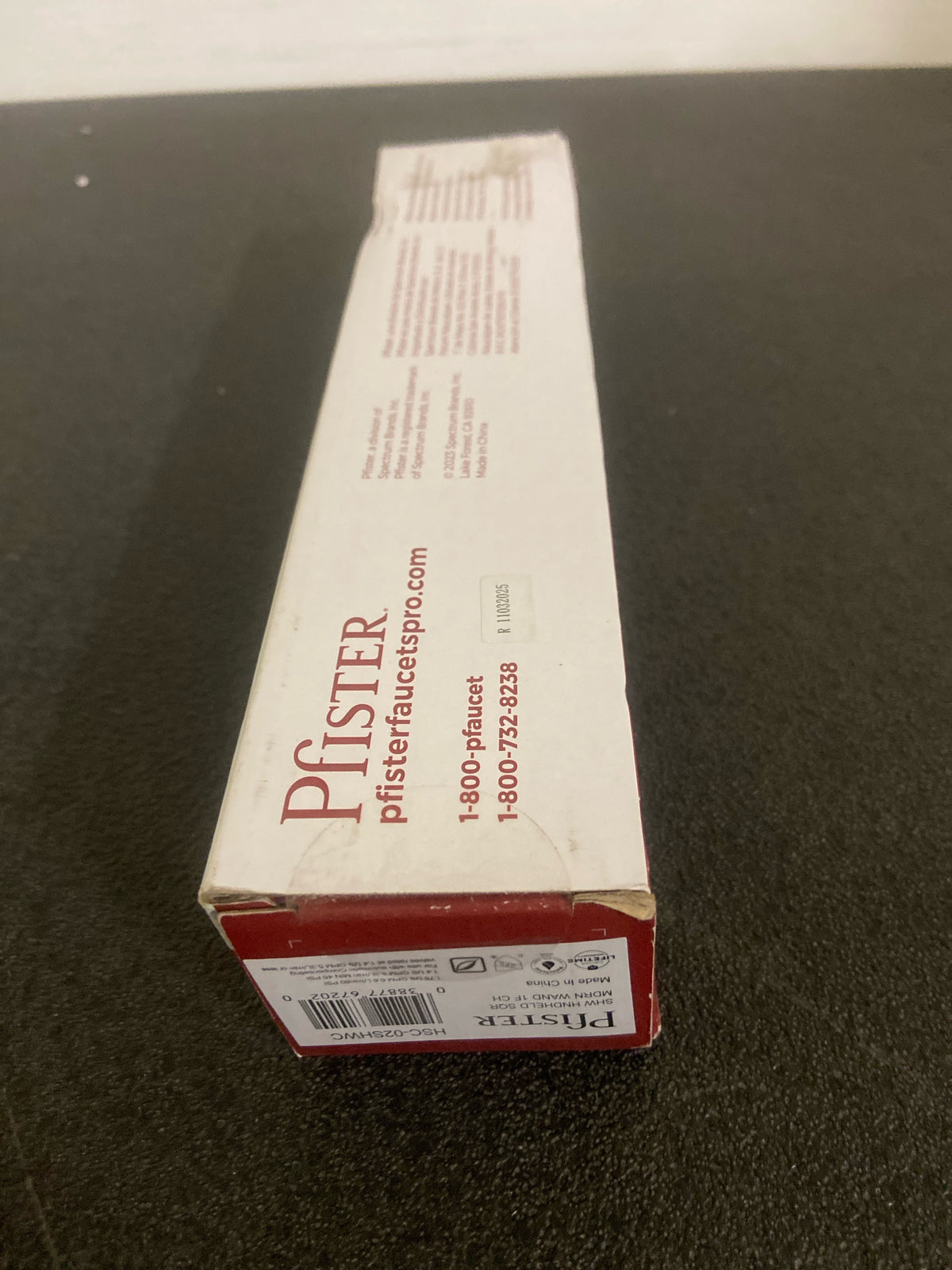 Pfister HSC-02SHW Modern Square 1.75 GPM Single Function Hand Shower