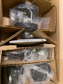 Baldwin PV.BRE.RRR Bremerton Privacy Door Knob Set with Recessed Round Rose from the Reserve Collection - Satin Black