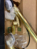 Duravit Brass 22" Cable Bathtub Drain in Chrome