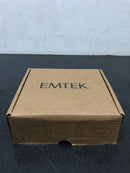 Emtek C810LWUS10B Lowell Crystal Passage Door Knob Set with Brass Rosette and CF Mechanism - Oil Rubbed Bronze