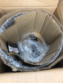 Progress Lighting P3701-09 Bay Court Single Light 12" Wide Pendant - Brushed Nickel