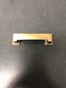 Amerock BP36762CZ Appoint 3 and 3-3/4 Inch Dual Center to Center Cup Cabinet Pull - Champagne Bronze