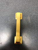 Belwith Keeler B055550-BGB Studio 3" Center to Center Solid Brass Square Cabinet Handle / Drawer Pull - Brushed Golden Brass