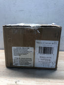 Visual Comfort 700BXSNB-LED Boxie 6" Wide LED Natural Brass Flush Mount Square Ceiling Fixture - Natural Brass