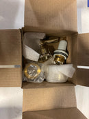 Brizo T60861-PN Rook Three Function Diverter Valve Trim Less Rough-In Valve - Two Independent Positions, One Shared Position - Brilliance Polished Nickel