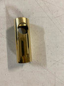 Rohl 1201ULB 24" Wall Mounted Shower Slide Bar - Unlacquered Brass (Living Finish)