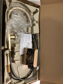 Brizo 63006LF-GLLHP-L Kintsu 1.8 GPM Single Hole Pull Down Kitchen Faucet with Arc Spout - Less Handle - Lumicoat Luxe Gold