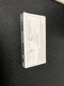 Deltana DSH4R51B 4 x 4 Ball Bearing 5/8" Radius Corner Spring Hinge - Single Hinge - Flat Black