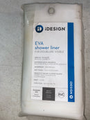 Interdesign 14759CX EVA Shower Curtain Liner in Clear/Frost