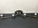 Minka Lavery 3984-613 4 Light Vanity Light from the Tilbury Collection - Polished Nickel