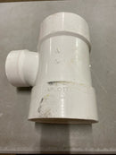 CHARLOTTE PIPE 6 x 6 x 4 DWV SANITARY TEE REDUCING DWV (DRAIN, WASTE AND VENT) (1 Unit Piece)