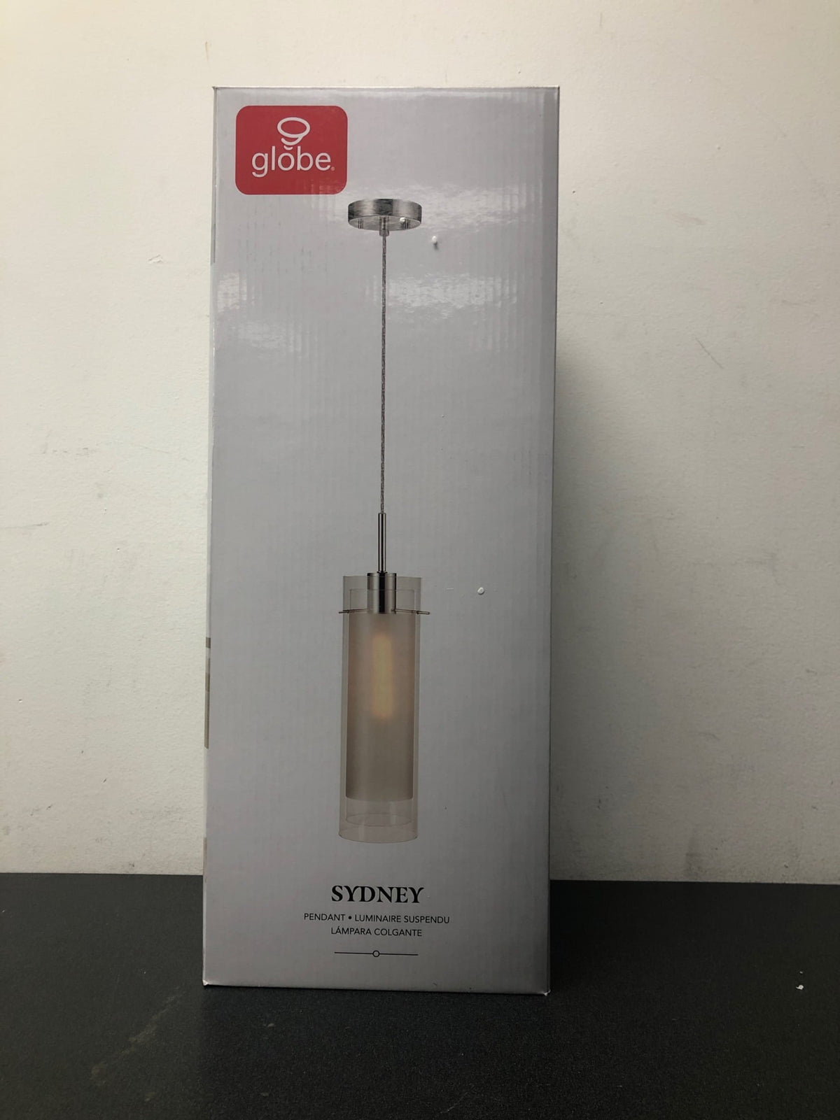 Globe Electric 64023 Single Light 16" Tall Pendant - Polished Chrome