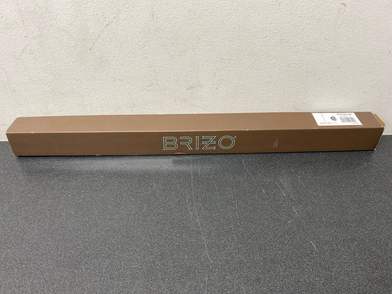 Brizo BT01201-NK 20" Metal Supply Line for Straight or Angle Supply Stops - Cut to Length - Luxe Nickel