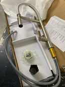 Signature Hardware SHXCOC100ZSS Ocala 1.8 GPM Single Hole Pre-Rinse Pull Out Kitchen Faucet - Stainless Steel