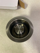 Brizo 69070-SL Garbage Disposal Flange and Stopper for Standard Kitchen Sink Drain Openings - Luxe Steel
