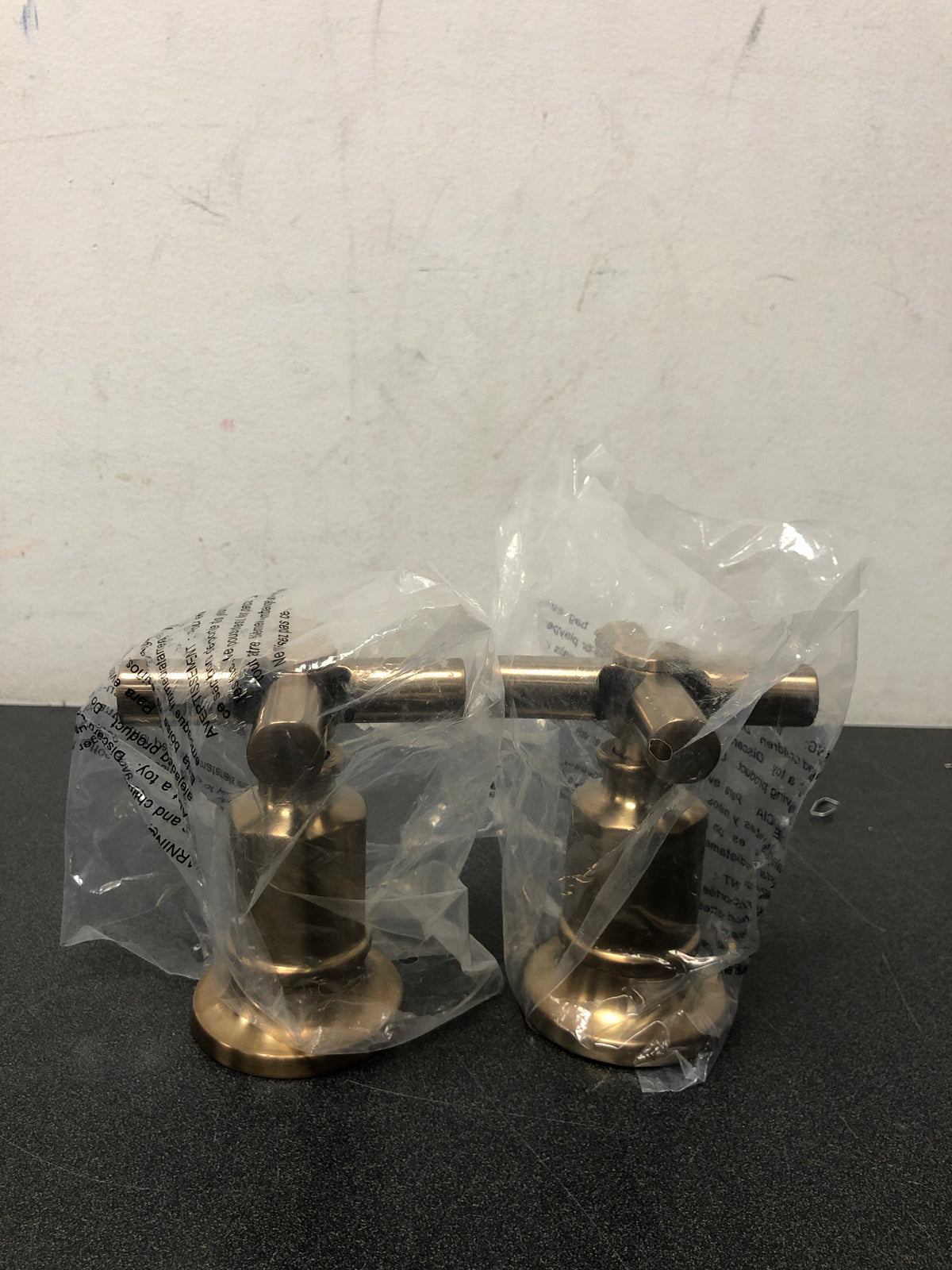 Brizo HX70476-GL Invari Wall Mount Tub Filler Cross Handle Kit - Luxe Gold