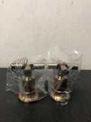 Brizo HX70476-GL Invari Wall Mount Tub Filler Cross Handle Kit - Luxe Gold