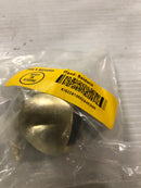 Baldwin 4000044 1 Inch Floor Mounted Dome Door Stop - Satin Brass
