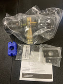 Emtek 8100PUS10B Providence Passage Door Knob Set with Regular Rose from the Brass Classic Collection - Oil Rubbed Bronze