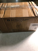 Millennium Lighting 17101-VB 14" Tall Wall Sconce with Linen Shade - ADA Compliant - Vintage Brass