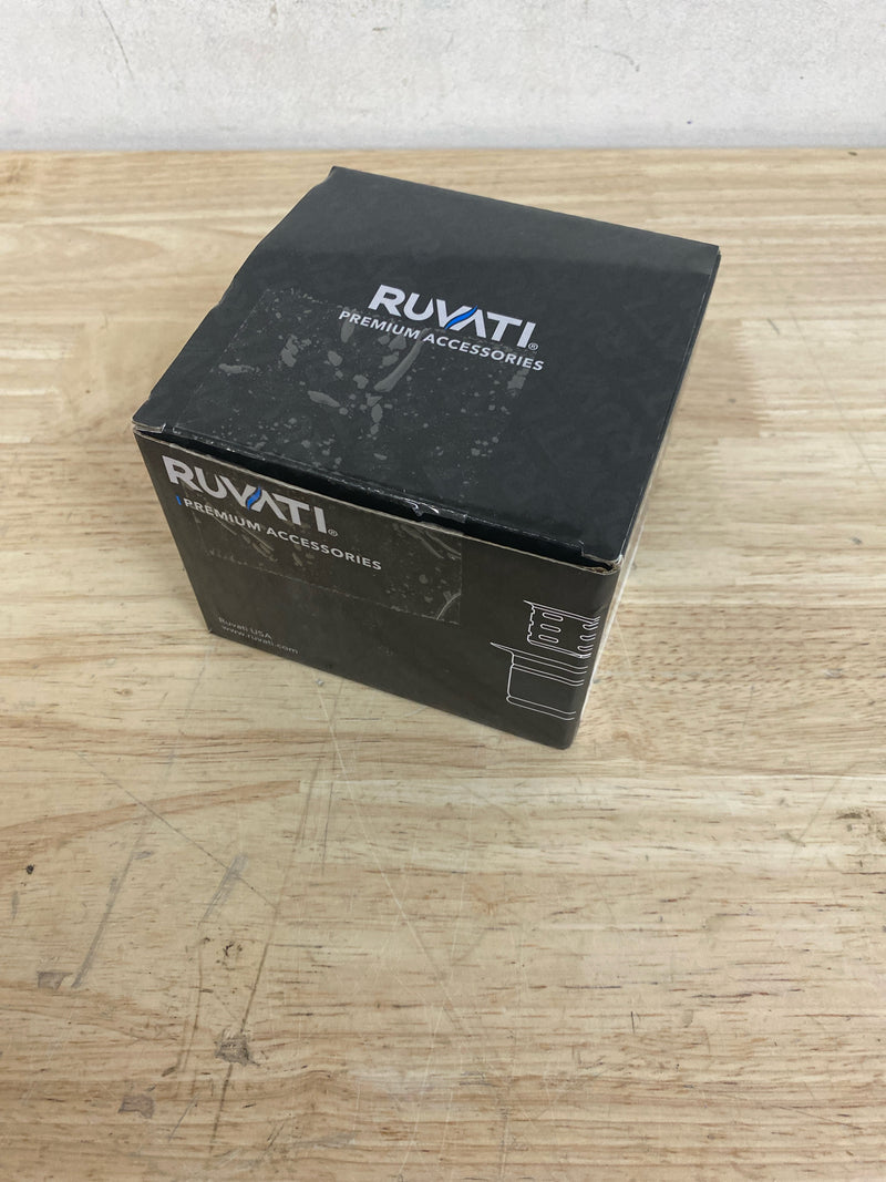 Ruvati RVA1042BL Garbage Disposal Flange with Basket Strainer and Stopper - Gunmetal Black
