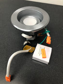 Nora Lighting NLCBC-46935XHZN Cobalt Adjustable 4" LED Adjustable Recessed Trim - 3500K - 900 Lumens - Haze / Natural Metal