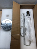 WAC Lighting PD-59416-35-CH Quill 3" Wide LED Mini Pendant - 3500K - Chrome