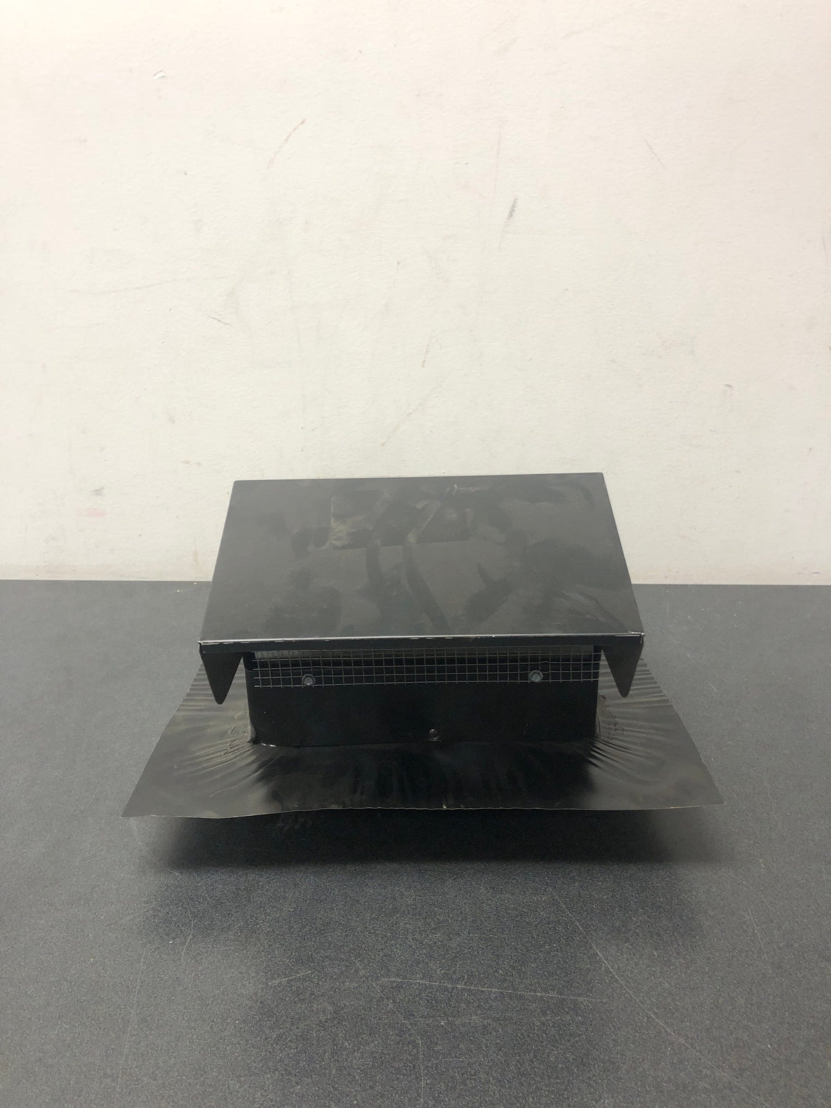 Master flow GNV6BL 6 in. Goose Neck Vent Roof Cap in Black