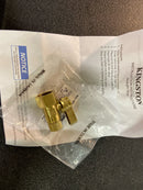 Kingston Brass KF4315BB 1-5/8" High Straight Stop Valve - Brushed Brass