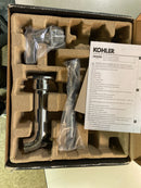 Kohler K-TLS35915-4-CP Castia by Studio McGee Tub and Shower Trim Package with Shower Arm and Diverter Tub Spout - Polished Chrome