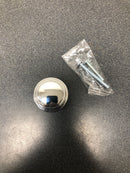 Amerock BP3676526 Winsome 1-1/4 Inch Mushroom Cabinet Knob - Polished Chrome