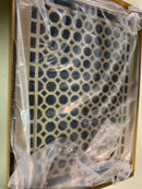 Signature Hardware 327334 Honeycomb Brass Wall Register - 8"x12" (9-1/4"x13-3/8" Overall) - Antique Brass