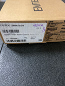 Emtek Dummy Set, Urban Modern Rosette, Helios Lever, Flat Black