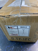 Volume lighting V9605-5 1-Light Black Indoor or Outdoor Mini Cylindrical Pendant Light