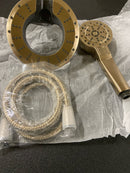 Delta 75548CZ In2ition ProClean Gold 5-Spray Wall Mount Dual Fixed and Handheld Shower Head in Champagne Bronze