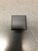Belwith Keeler B077460-MB Brownstone 1-3/8" Stepped Square Cabinet Knob / Drawer Knob - Matte Black