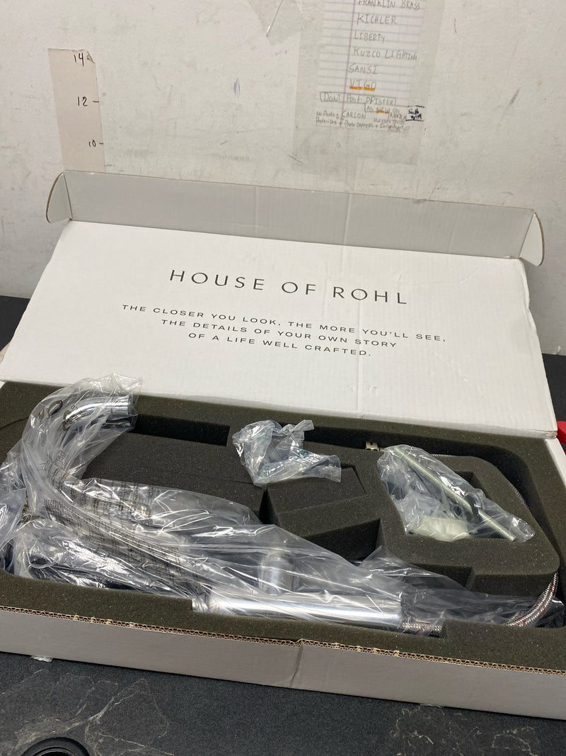 Rohl EC60D1 Eclissi 1.8 GPM Single Hole Bar Faucet - Polished Chrome