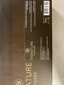 Signature Hardware SHRSA122MB 12-3/8" Wall Mounted Shower Arm and Flange - Matte Black