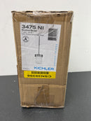 Kichler 3475NI Hendrik Single Light 6" Wide Mini Pendant with Satin Etched Glass Shade - Brushed Nickel