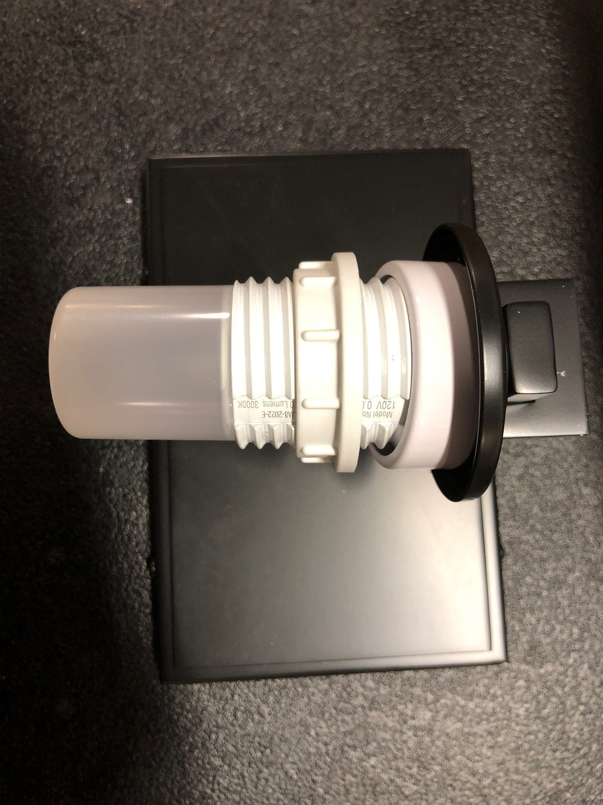 Justice Design Group FSN-8441-15-OPAL-MBLK-LED1-700 Fusion 8" Tall LED Bathroom Sconce with Flat Rimmed Square Opal Shade from the Era Series - Matte Black