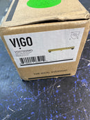 Vigo VG07002MG Elan 24" Linear Shower Drain - Matte Brushed Gold