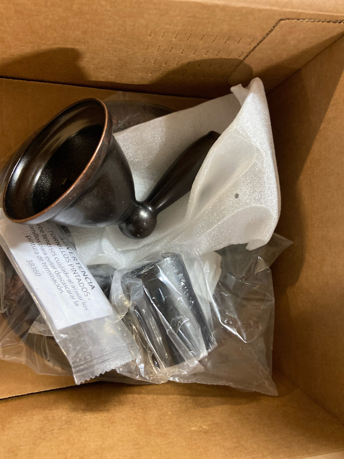 Moen T2151ORB Single Handle Posi-Temp Pressure Balanced Valve Trim Only from the Brantford Collection (Less Valve) - Oil Rubbed Bronze
