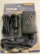 Kohler K-35724-2MB Contemporary Garbage Disposal Air Switch Kit - Vibrant Brushed Moderne Brass
